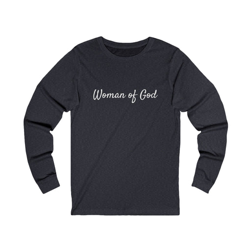 Women's 'Woman of God' Jersey Long Sleeve Tee