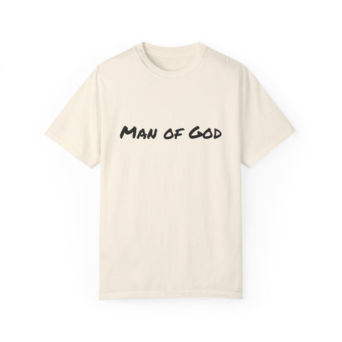 Men's 'Man of God' Garment-Dyed T-shirt