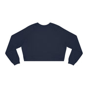 Women's 'There's A Blessing In The Pressing' Cropped Fleece Pullover