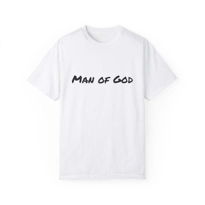 Men's 'Man of God' Garment-Dyed T-shirt