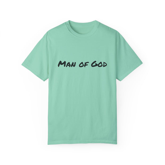 Men's 'Man of God' Garment-Dyed T-shirt