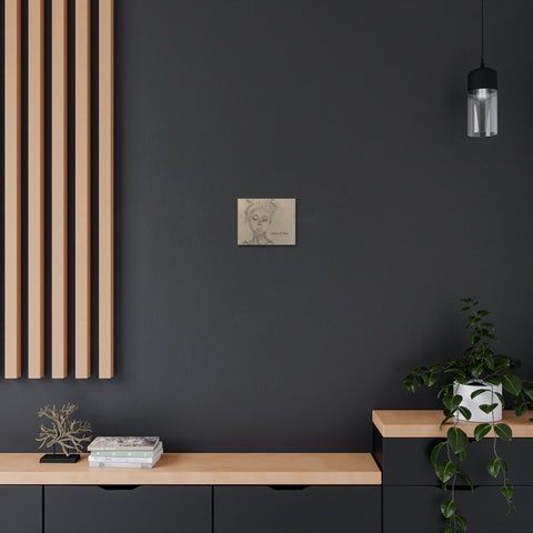 'Child of God' Sketch Canvas Gallery Wraps By Artist 'Zoe' Child of God' Sketch Canvas Gallery Wraps By Artist 'Zoe', Faith-Inspired Wall Art, Religious Home Decor
