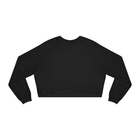 Women's 'There's A Blessing In The Pressing' Cropped Fleece Pullover