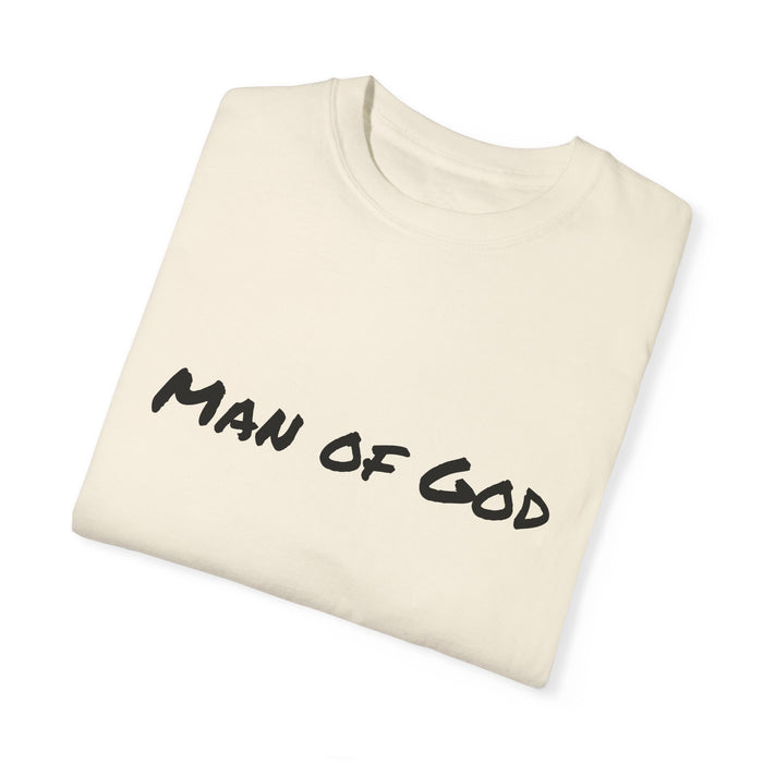 Men's 'Man of God' Garment-Dyed T-shirt