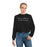 Women's 'There's A Blessing In The Pressing' Cropped Fleece Pullover