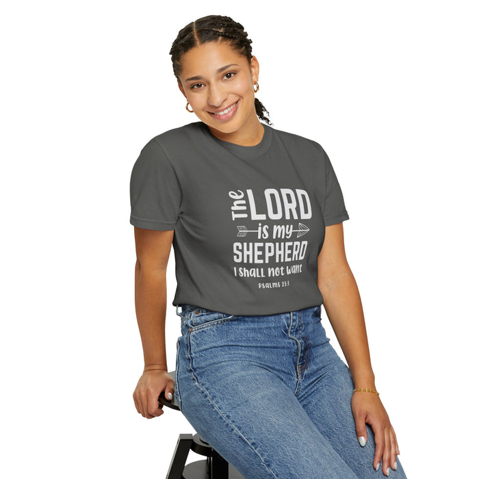 Women's 'The Lord Is My Shepherd I Shall Not Want' Short Sleeve Tee