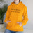 Women's "There's A Blessing in the Pressing" Hooded Sweatshirt