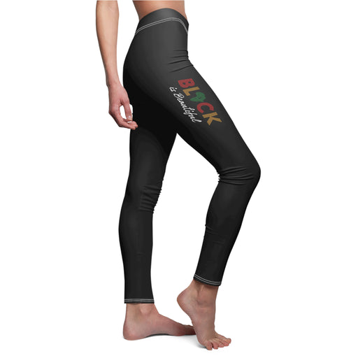 Women's 'Black is Beautiful' Casual Leggings