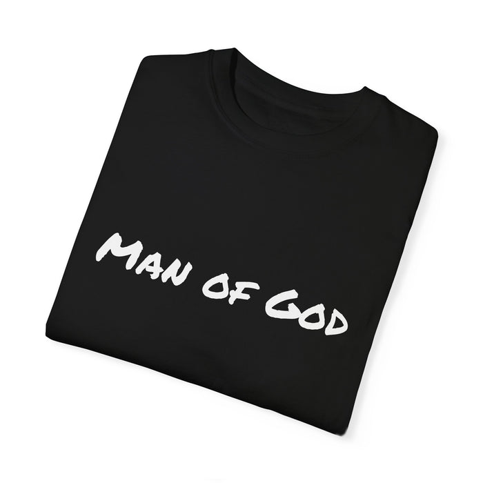 Men's 'Man of God' Garment-Dyed T-shirt