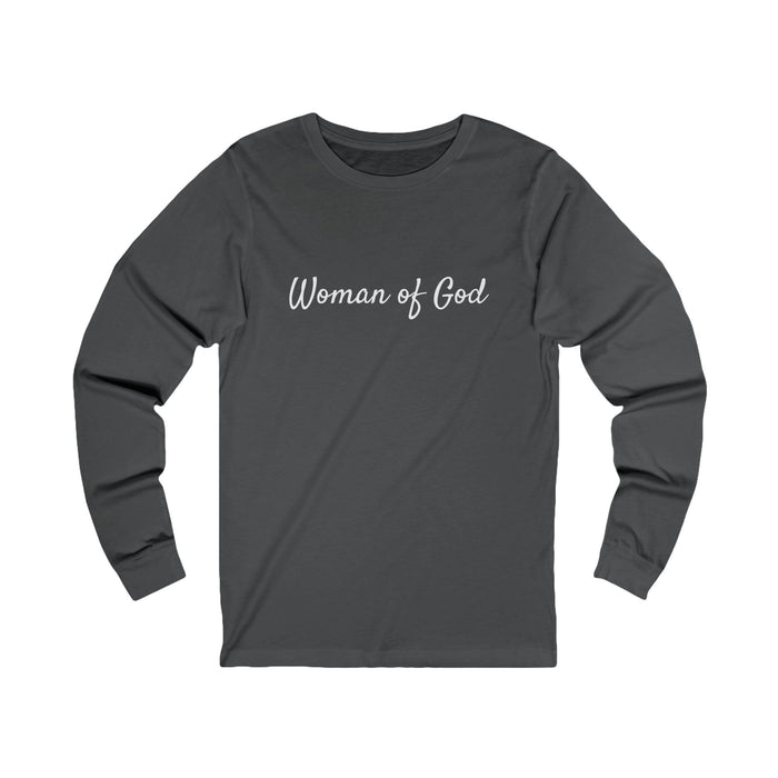 Women's 'Woman of God' Jersey Long Sleeve Tee