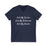 Women's 'God My Savior, God My Reemder, God My Healer' Jersey Short Sleeve V-Neck Tee