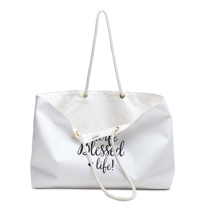 Women's 'Mama Wife Blessed Life' Weekender Bag