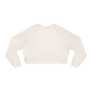 Women's 'There's A Blessing In The Pressing' Cropped Fleece Pullover