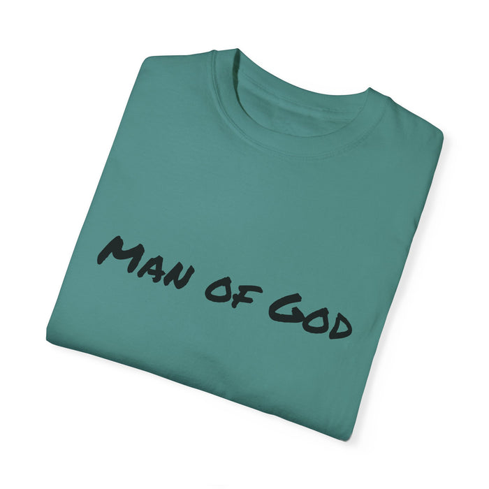 Men's 'Man of God' Garment-Dyed T-shirt