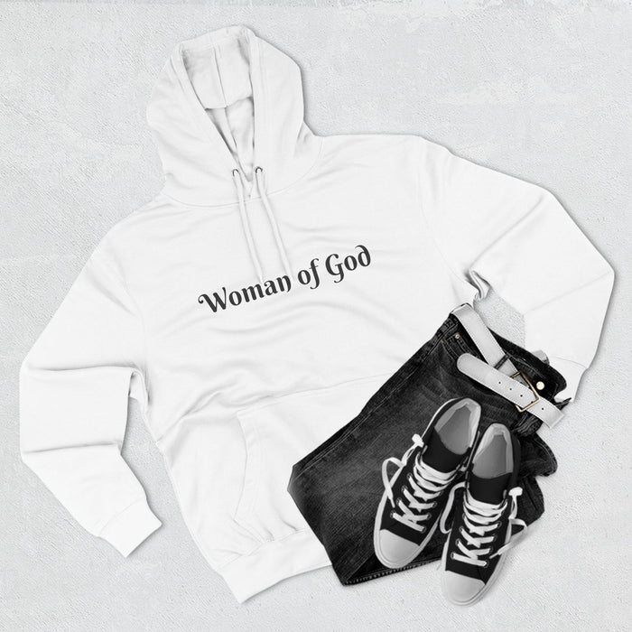 Women's 'Woman of God' Premium Pullover Hoodie