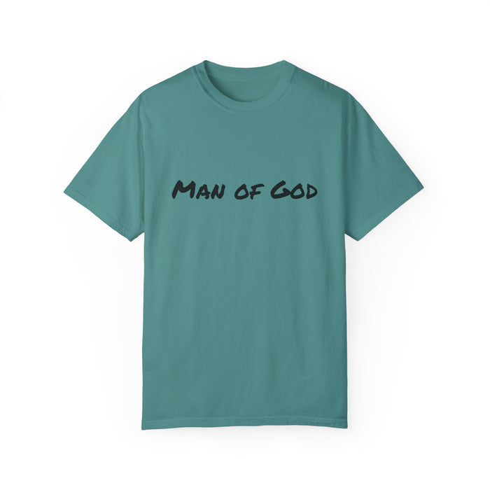 Men's 'Man of God' Garment-Dyed T-shirt