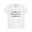 Women's 'God My Savior, God My Reemder, God My Healer' Jersey Short Sleeve V-Neck Tee