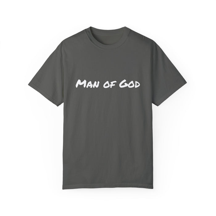 Men's 'Man of God' Garment-Dyed T-shirt