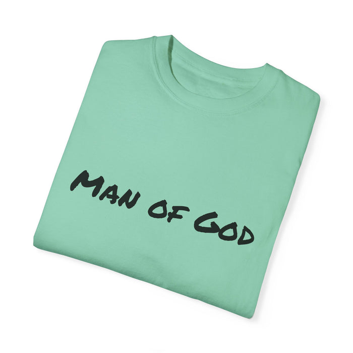 Men's 'Man of God' Garment-Dyed T-shirt